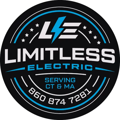 Limitless Electric Serving CT & MA Logo