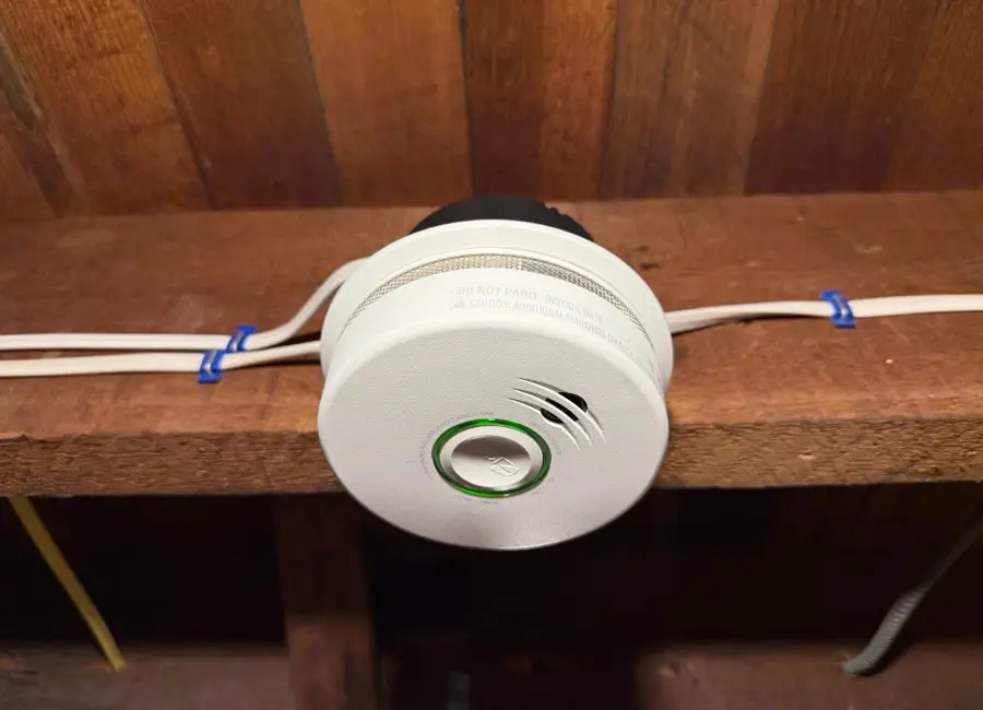 Limitless-Electric-Smoke-Detector-Basement