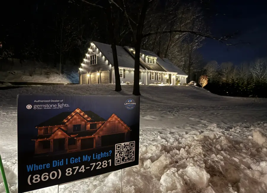 Professional LED Gemstone Permenant Lighting Electrician Connecticut