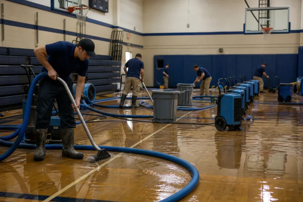 School Flooding Water Damage - Louisville KY