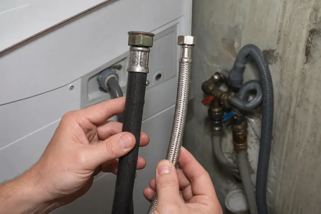 When to replace washer hoses guide for Louisville KY homeowners