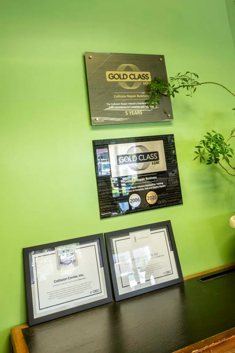 I-CAR Gold Class certification