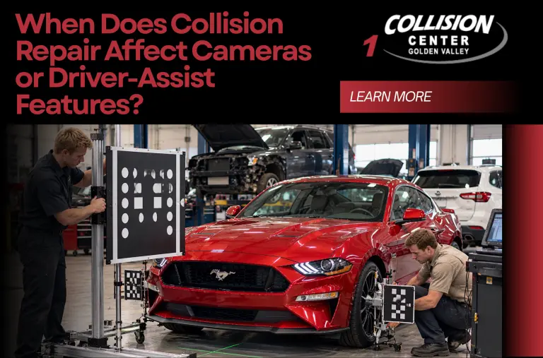 When Does Collision Repair Affect Cameras or Driver-Assist Features