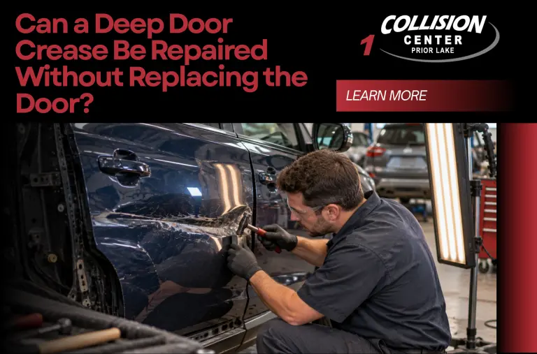 Can a Deep Door Crease Be Repaired Without Replacing the Door