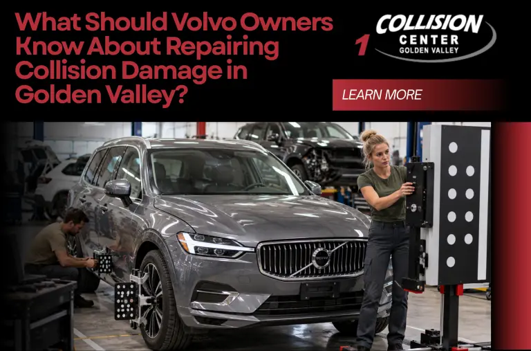 What Should Volvo Owners Know About Repairing Collision Damage in Golden Valley