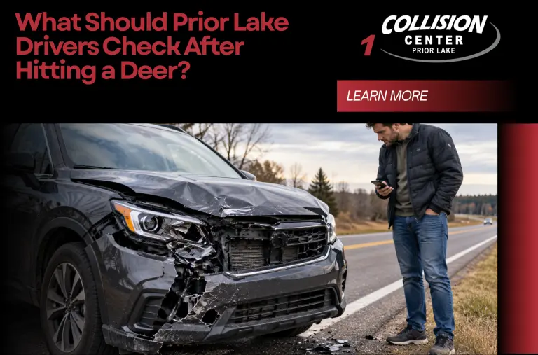 What Should Prior Lake Drivers Check After Hitting a Deer