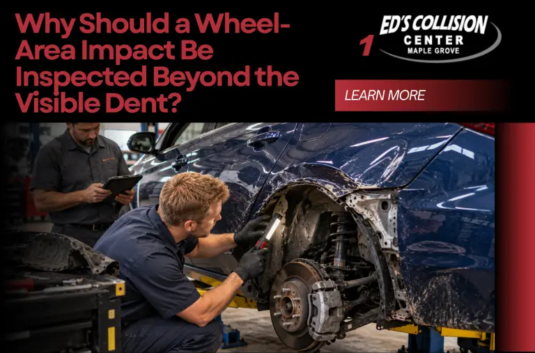 Why Should a Wheel-Area Impact Be Inspected Beyond the Visible Dent