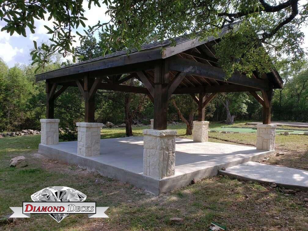 Backyard pavilion