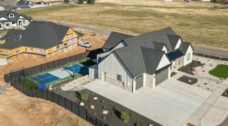Composite privacy fence installation by Diamond Decks in San Antonio, TX (project photo 12)