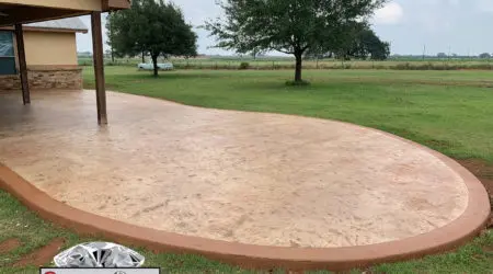 Stamped Concrete Patio