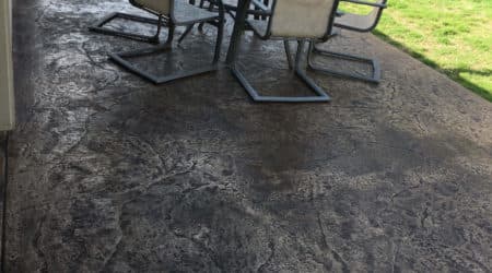 Stamped Concrete Patio