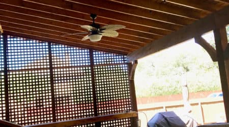 Outdoor patio