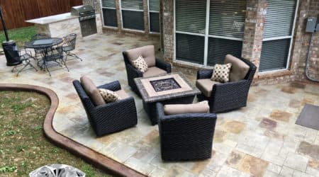 Outdoor patio