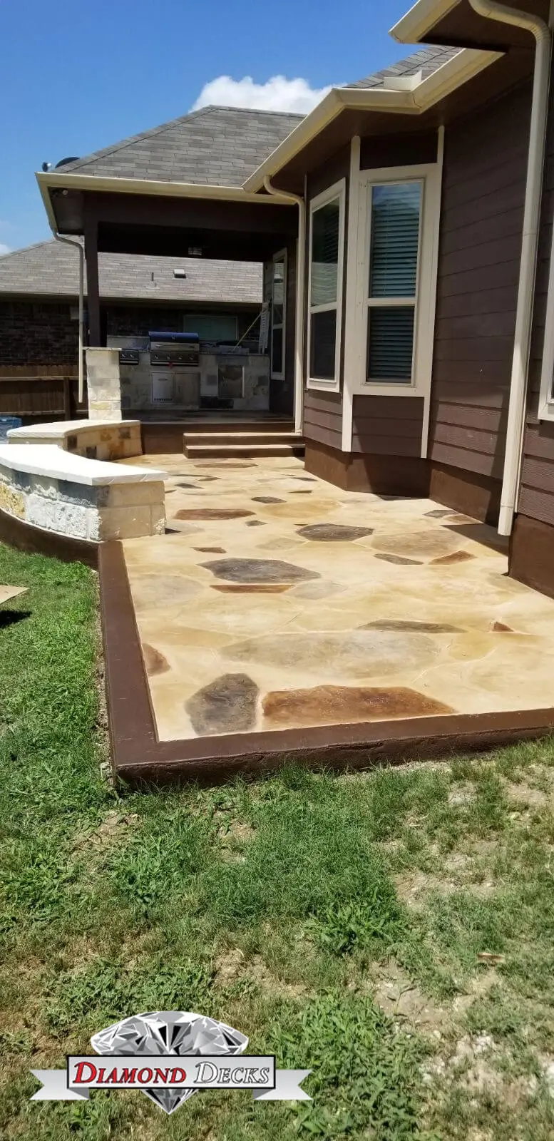 Stamped Concrete Patio