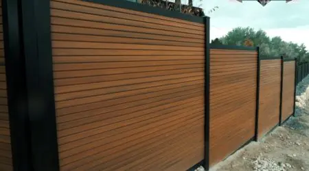 Composite privacy fence installation by Diamond Decks in San Antonio, TX (project photo 14)