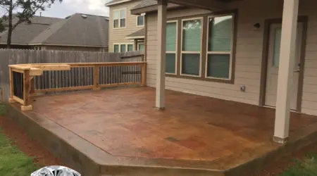 Outdoor patio