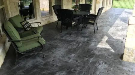 Stamped Concrete Patio