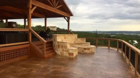 Stamped Concrete Patio