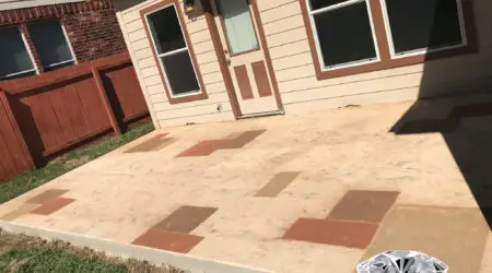 Stamped Concrete Patio