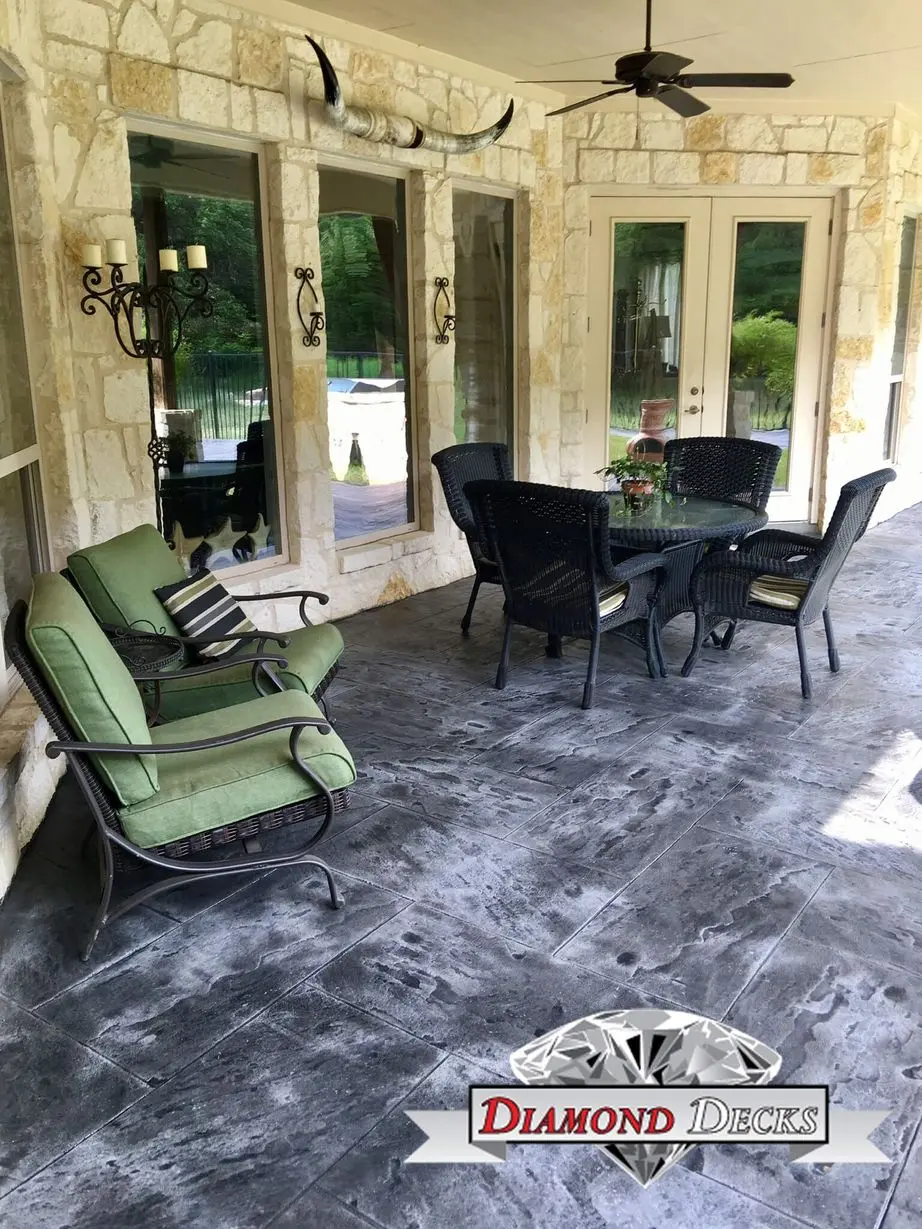 Stamped Concrete Patio