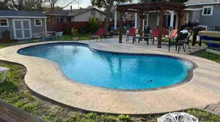 Stamped Concrete Patio