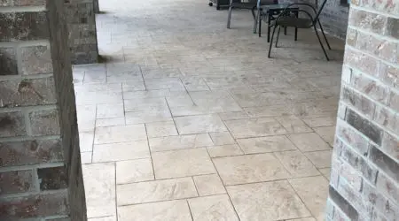 Stamped Concrete Patio