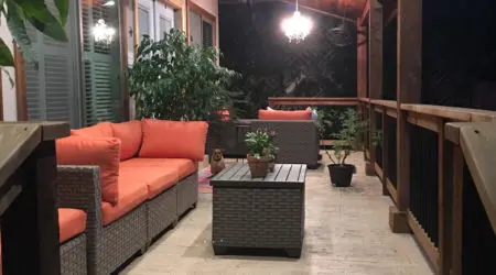Outdoor patio