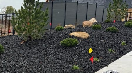 Composite privacy fence installation by Diamond Decks in San Antonio, TX (project photo 5)