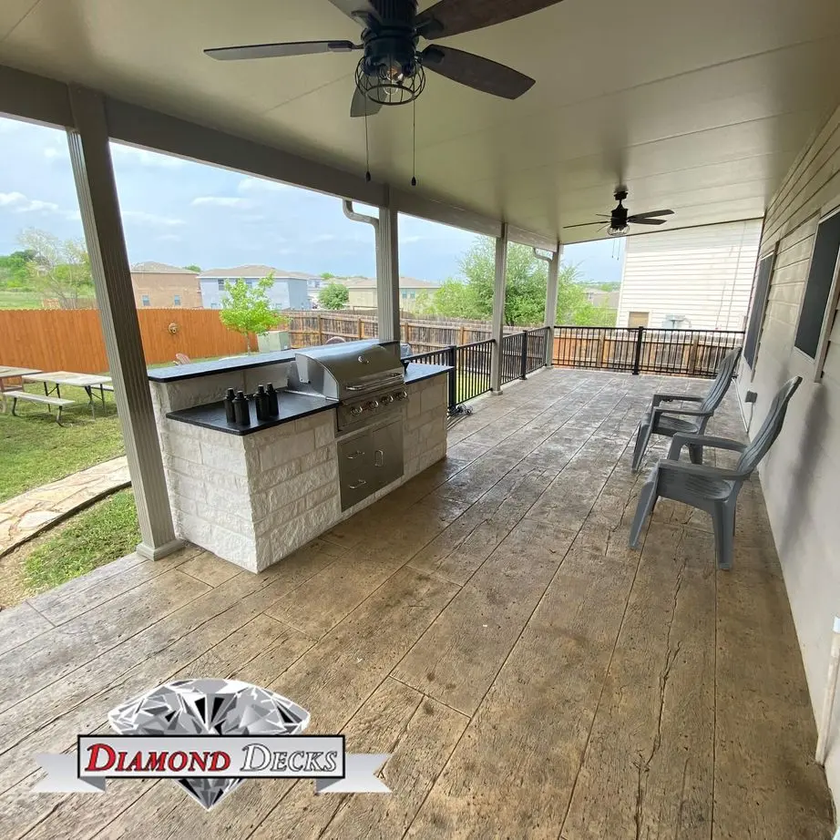 Stamped Concrete Patio