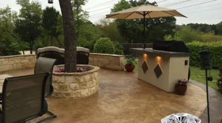 Stamped Concrete Patio