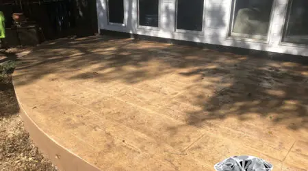 Stamped Concrete Patio