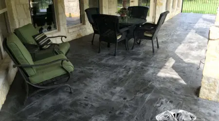 Stamped Concrete Patio