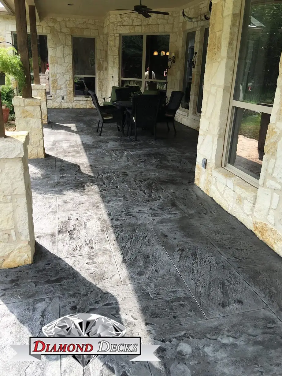 Stamped Concrete Patio