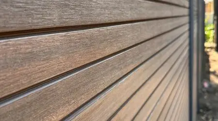 Composite privacy fence installation by Diamond Decks in San Antonio, TX (project photo 18)
