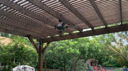 Backyard pavilion