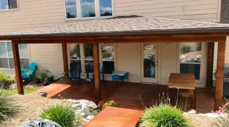 Outdoor patio