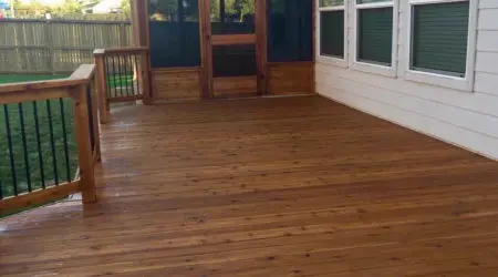 Custom deck