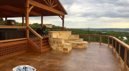 Stamped Concrete Patio