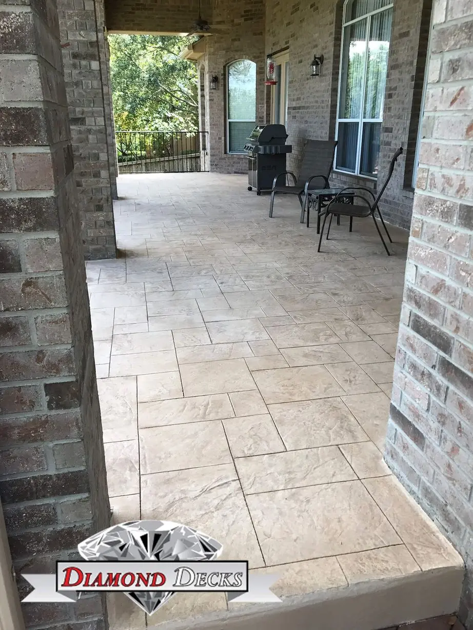 Stamped Concrete Patio