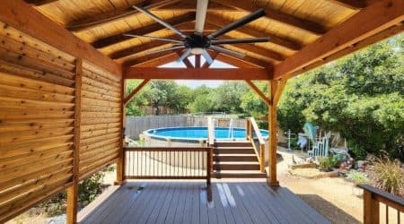 Custom patio cover project by Diamond Decks in San Antonio, TX (project photo 31)