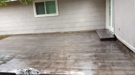 Stamped Concrete Patio