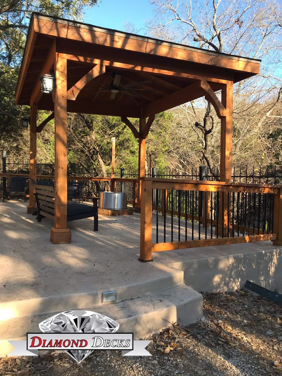 Backyard pavilion