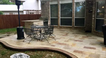Outdoor patio