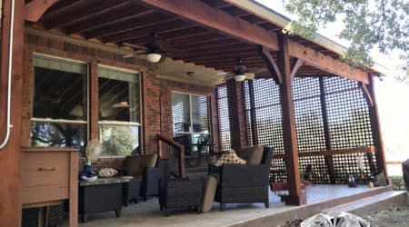 Outdoor patio