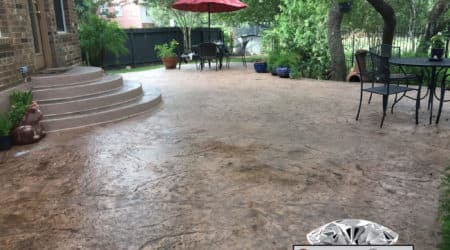 Stamped Concrete Patio