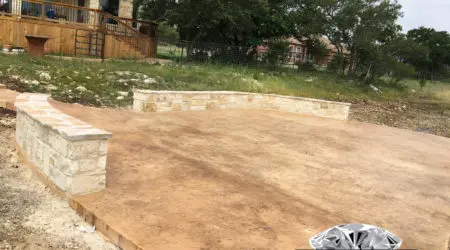 Stamped Concrete Patio
