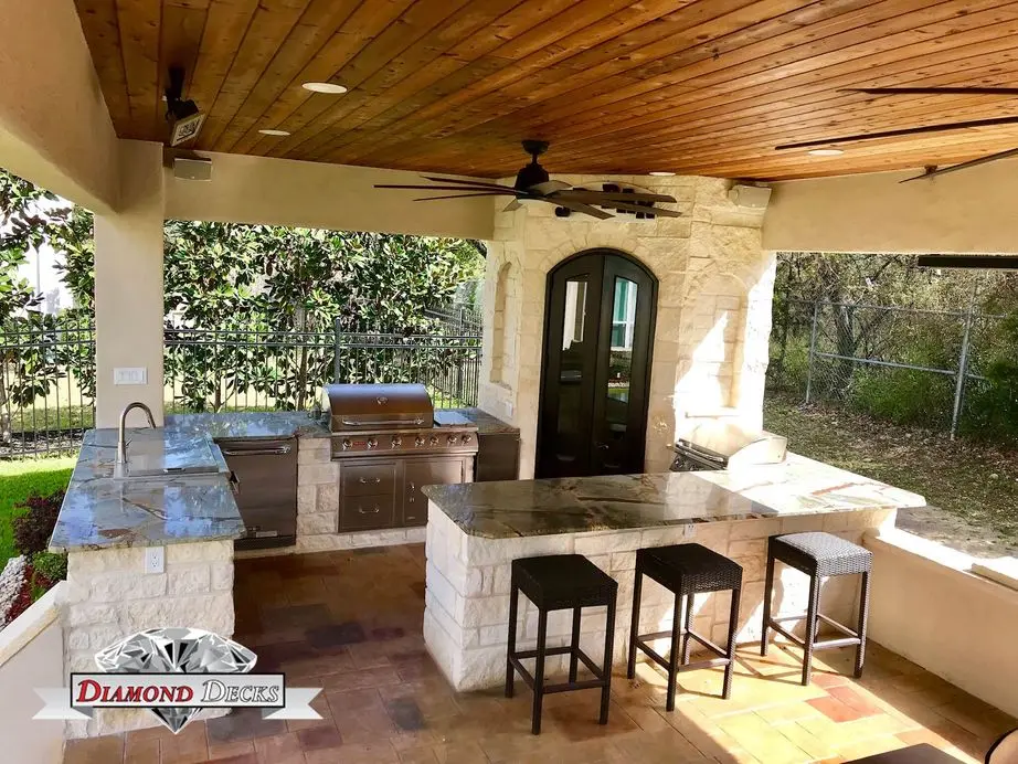 Backyard pavilion