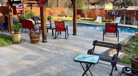 Outdoor patio