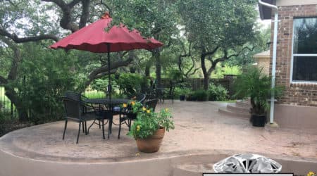 Stamped Concrete Patio
