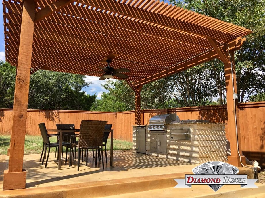 Backyard pavilion